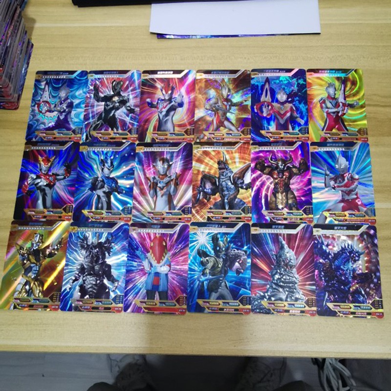 奥特曼卡片荣耀版第15弹shr卡单张黑暗迪迦特利迦奥特曼139张大全套3d