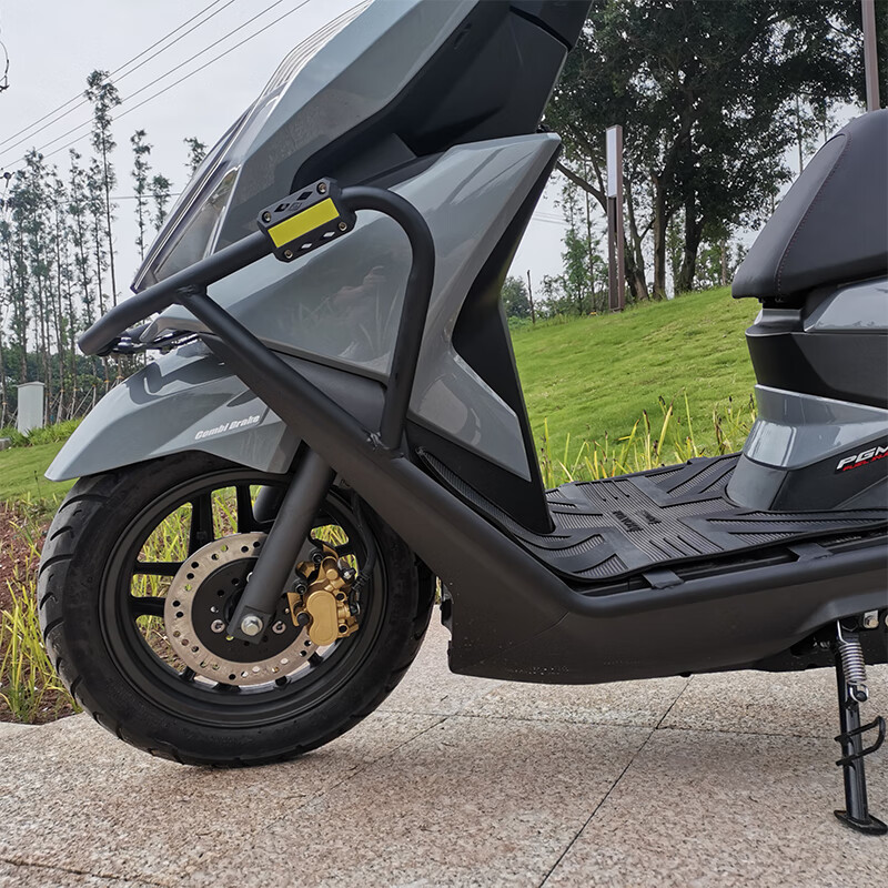 五羊本田nx125摩托车保险杠前后护杠wh125t-9d摩托车防摔杠改装件 sh