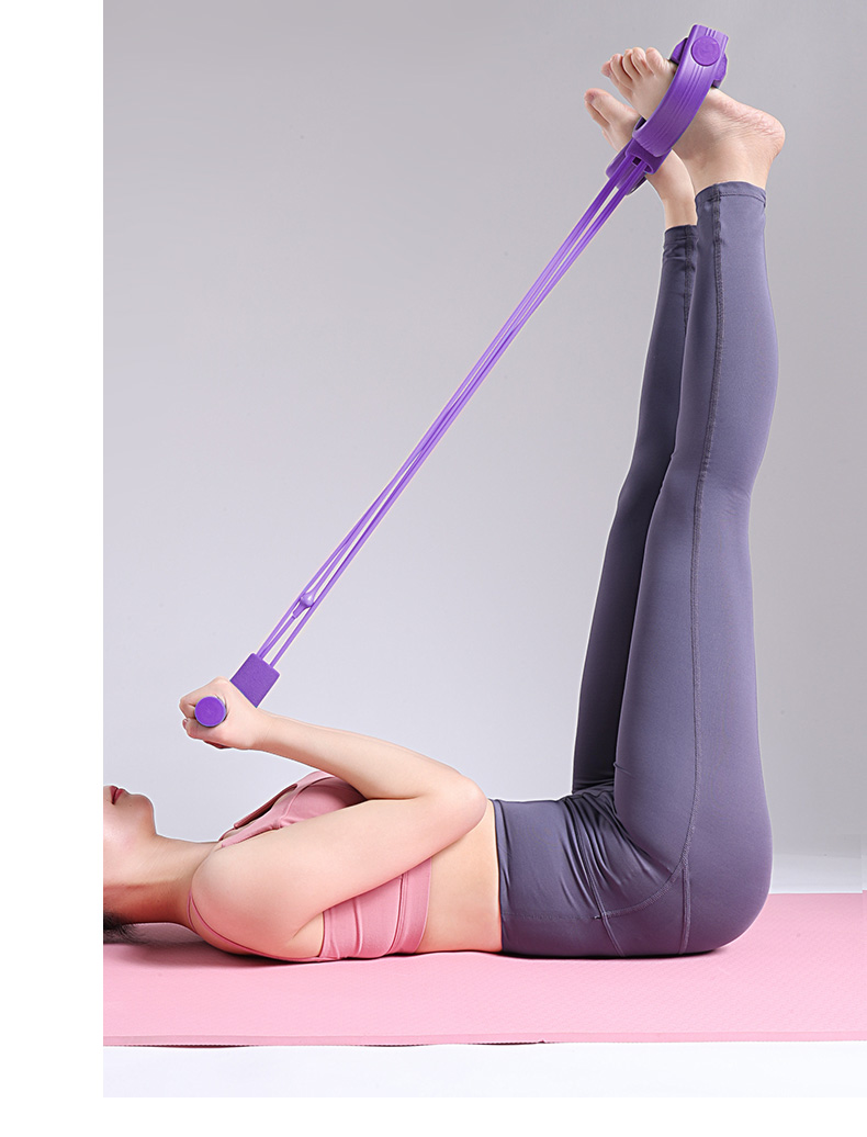 骆驼开肩美背拉力器脚登仰卧起坐拉力家用瑜伽运动健身器材男女 y1s3