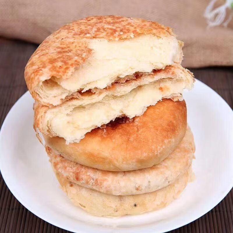 内蒙古酸奶饼特产奶酪饼酥油饼夹心烧烤饼早餐糕点鲜牛奶皮子月饼3个