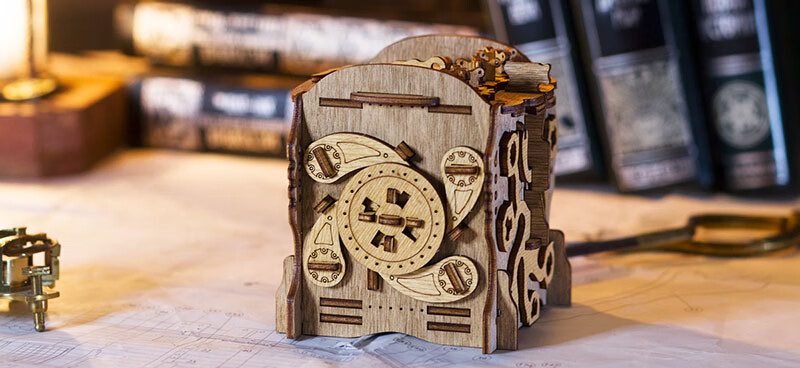 维琼斯puzzle解密盒子十级难度高智商烧脑玩具木质机关盒 戴维琼斯