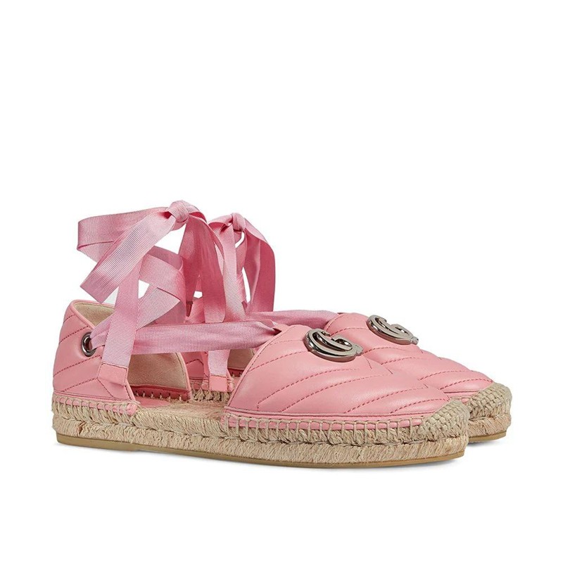 古驰(gucci)女款 绗缝裹踝草编鞋 628148btmo0 36【图片 价格 品牌