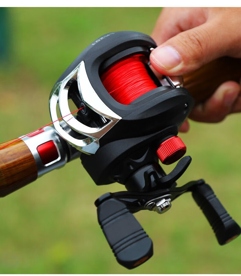 亦赢远投水滴轮18轴鱼线轮金属防炸线鱼轮打黑微物路亚轮筏钓筏竿渔轮