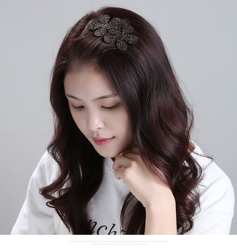 刘海贴韩版发粘大号女士贴碎发神器头饰魔术贴头发贴碎头发贴sn