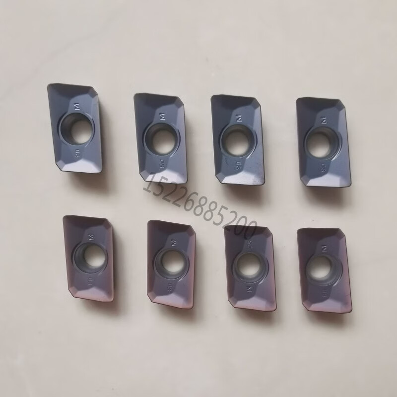 数控刀片1604铣刀片apmt160408pder杜龙1135硬质合金方肩刀粒apmt1135