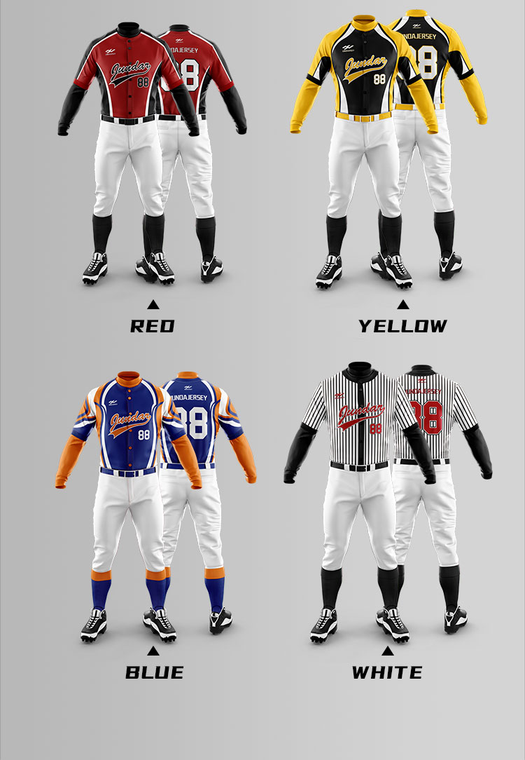 博著巴萨 棒球比赛服男diy个性印制球衣定制棒球服运动队服球裤男女