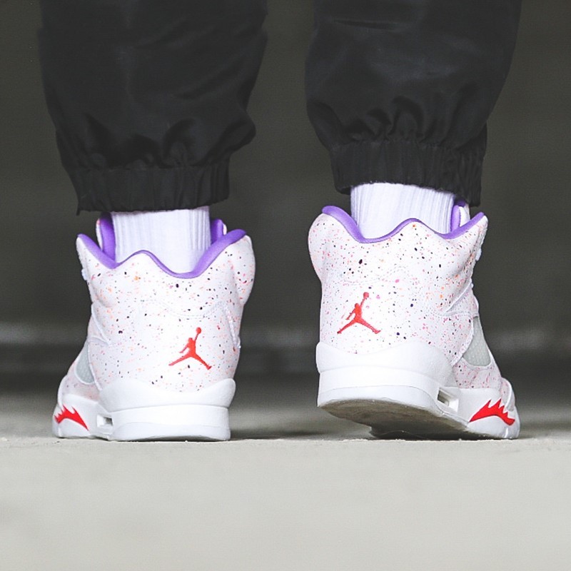 耐克airjordan5女鞋aj5乔5高帮运动篮球鞋440892106440892106情人节