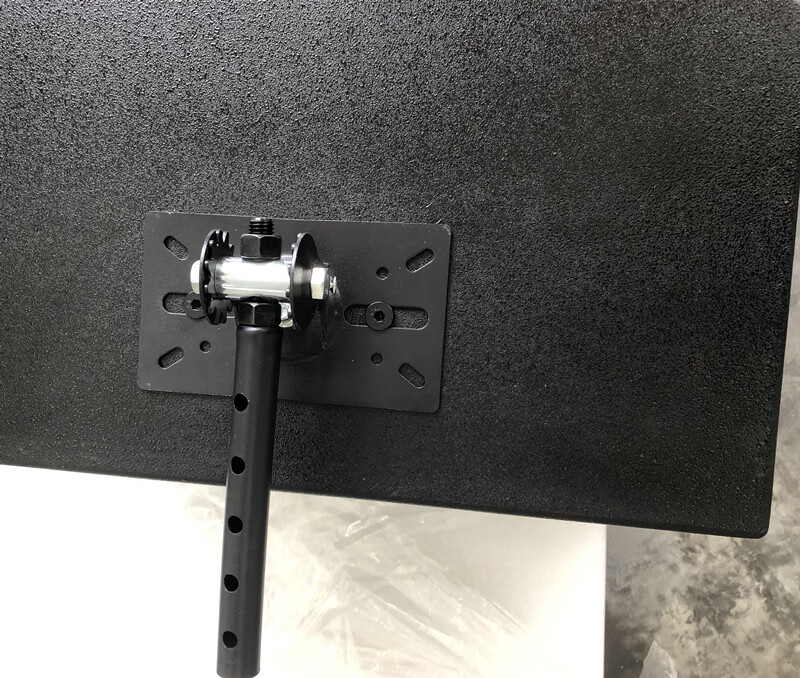 加厚音响吊架伸缩卡拉挂架ktv卡包音箱壁架支架壁挂托架 深灰色【图片