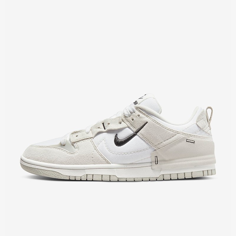 耐克nike 女鞋dunk low disrupt 2帆白 可回收材料 女子低帮休闲板鞋