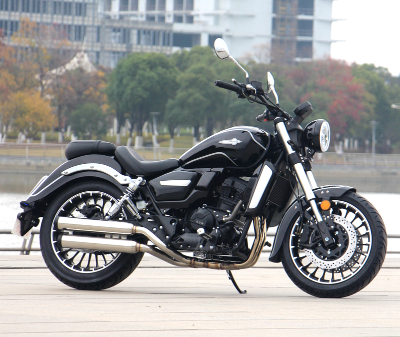 ur复古太子美式巡航摩托车400cc双缸水冷电喷嘉吉摩托车跑车飞翎太子