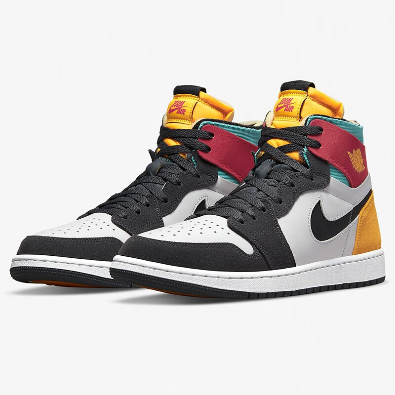 耐克nike air jordan aj1 cmft全掌zoom奶茶珍珠气垫篮球鞋休闲鞋男女