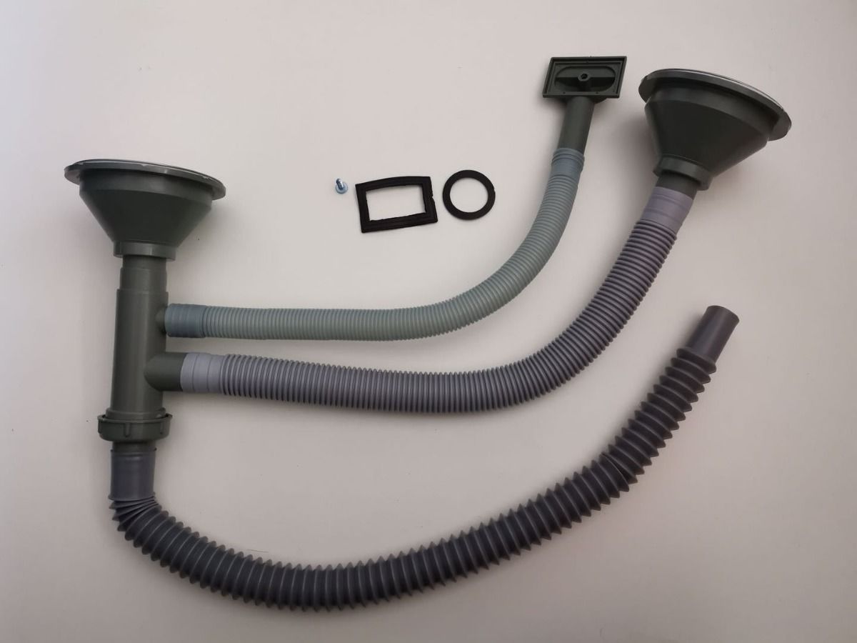 厨房老式洗菜池下水管提笼篮式下水器普通双盆单盆下水器管配件单槽尾