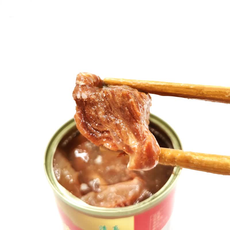 哺食旺 穆邦清真红烧牛肉罐头500g即食方便速食午餐下酒菜熟食品下饭