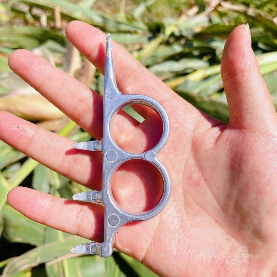 j扒苞米s器农用剥玉米皮小工具一抓开扒玉米的签子铝合金 锰钢扒苞米