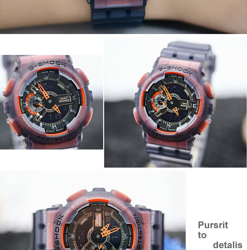 卡西欧casio手表gshock冰电之韧电子男士防水腕表dw6900ls1