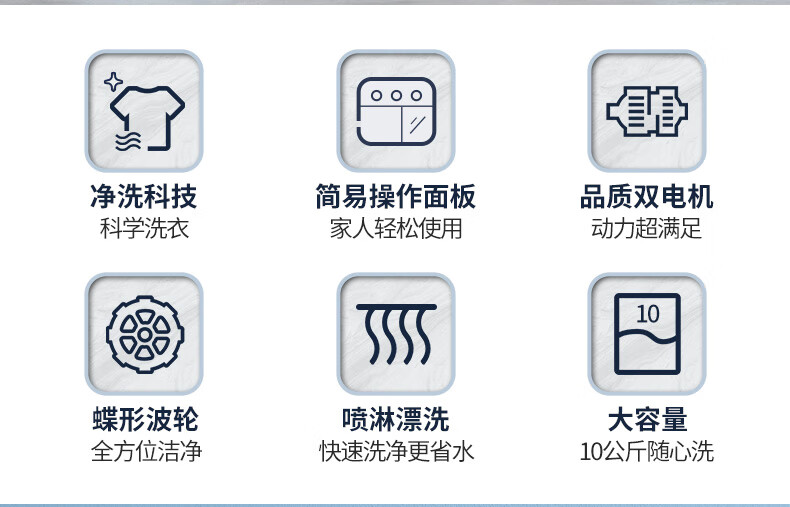 荣事达XPB90-966PHR洗衣机图片