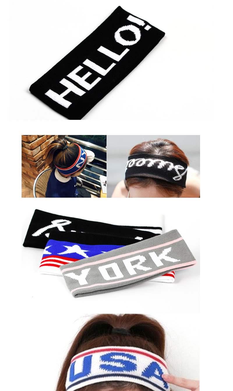 男生发带韩版发箍原宿风潮男跑步运动篮球护额日韩洗脸头巾男士头套