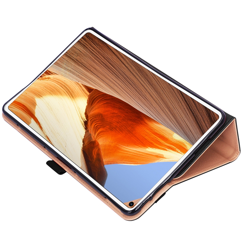 8英mrx-al09-w09-an09平板防摔手托保护套 紫色钢化膜