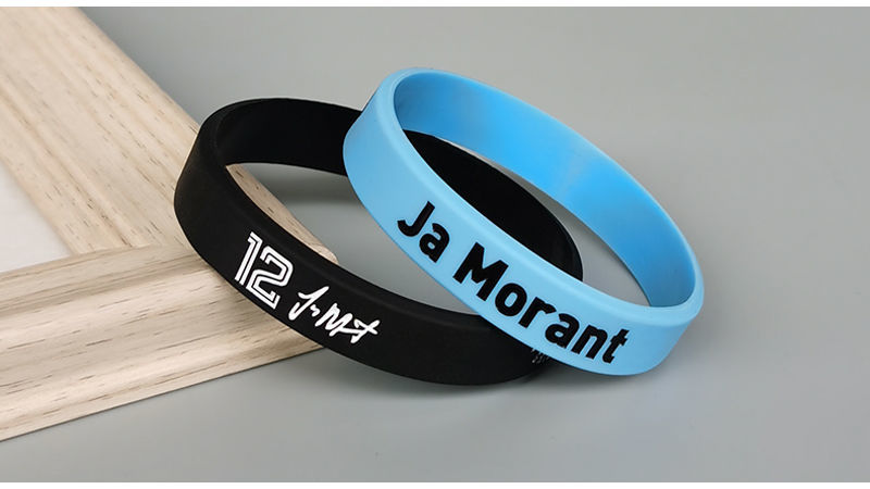 莫兰特夜光手环篮球球星灰熊队12号手腕带学生情侣球迷大号一套4个装