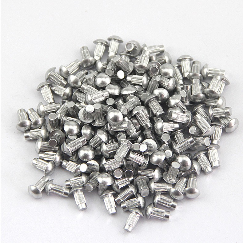 静璇gb827铝标牌铆钉 紫铜铆钉 商标铭牌滚花实心铆钉m2m2.