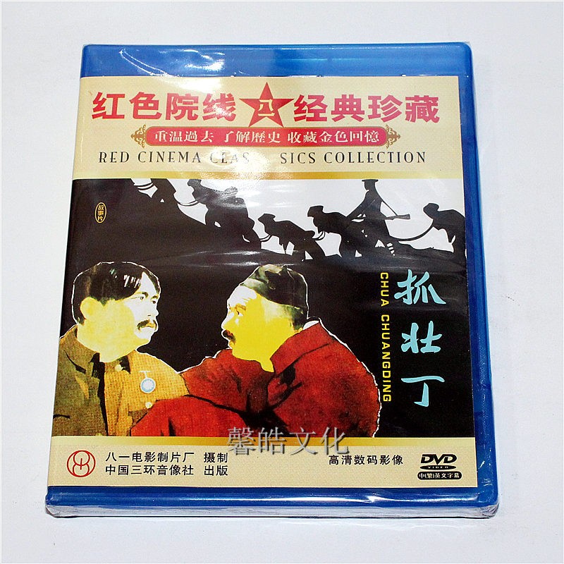 正版老电影 抓壮丁 1dvd 陈戈 张逸生 邵华吴雪温琼 - - - 京东jd.com