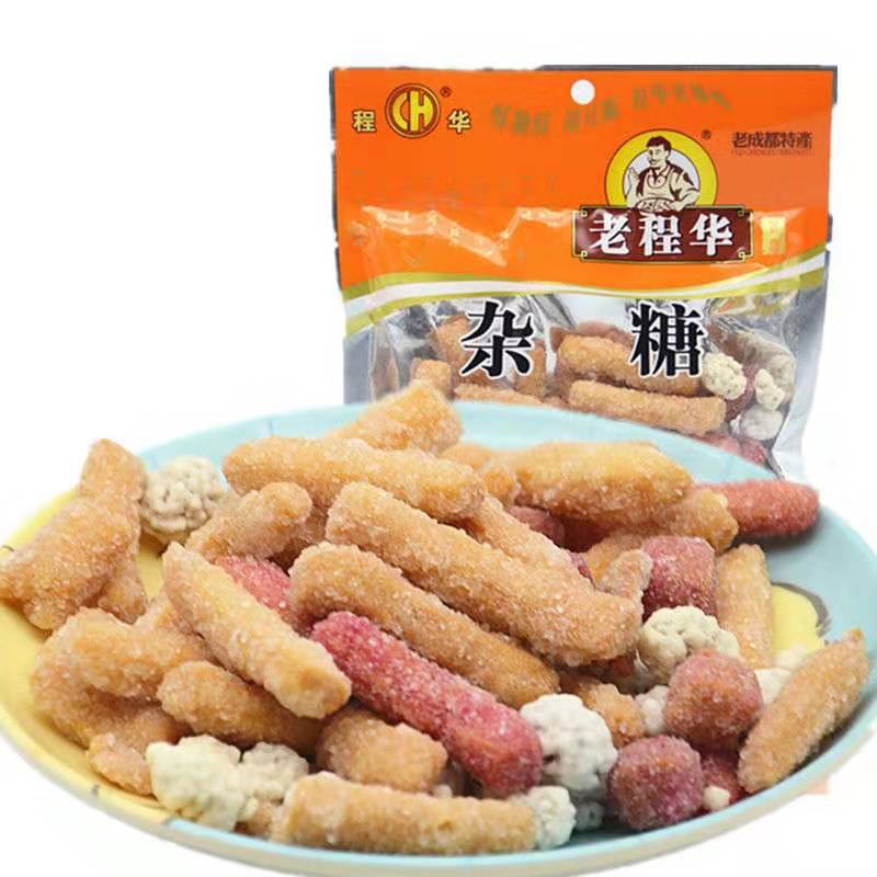 四川老成都特产老程华杂糖 花生占 花生酥糖150g袋装甜味小零食 150g