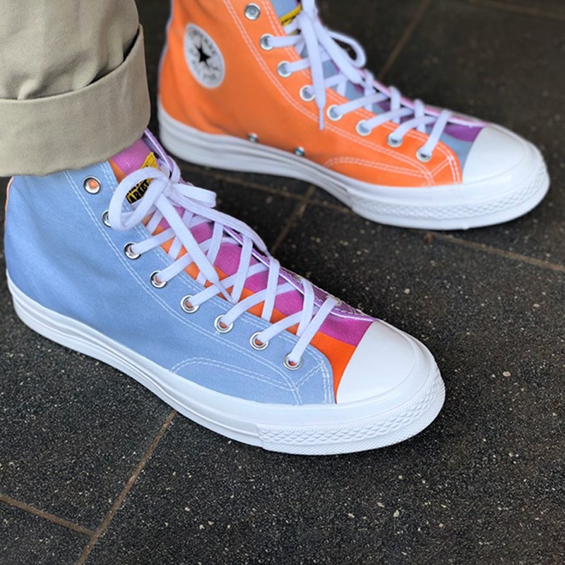 匡威conversechuck1970s变色龙高帮帆布鞋166598c变色龙395