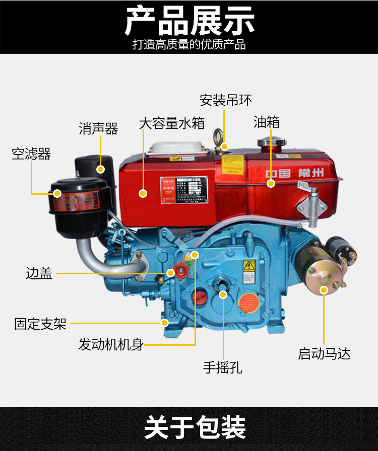 单缸柴油机出气孔图图片