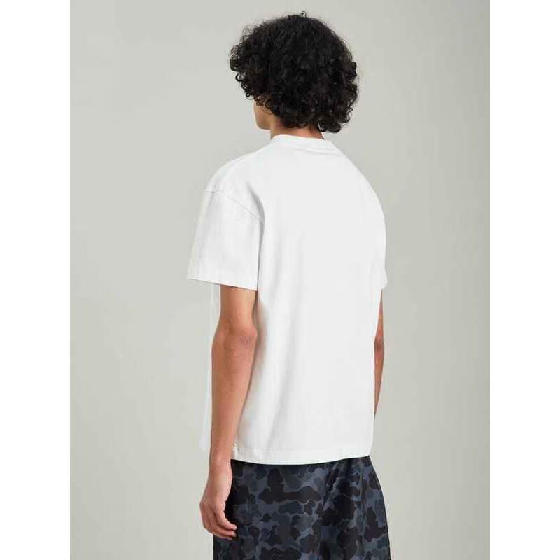 棕榈天使palm angels t恤男士奢侈品logo印花工艺短袖t恤 0160 m