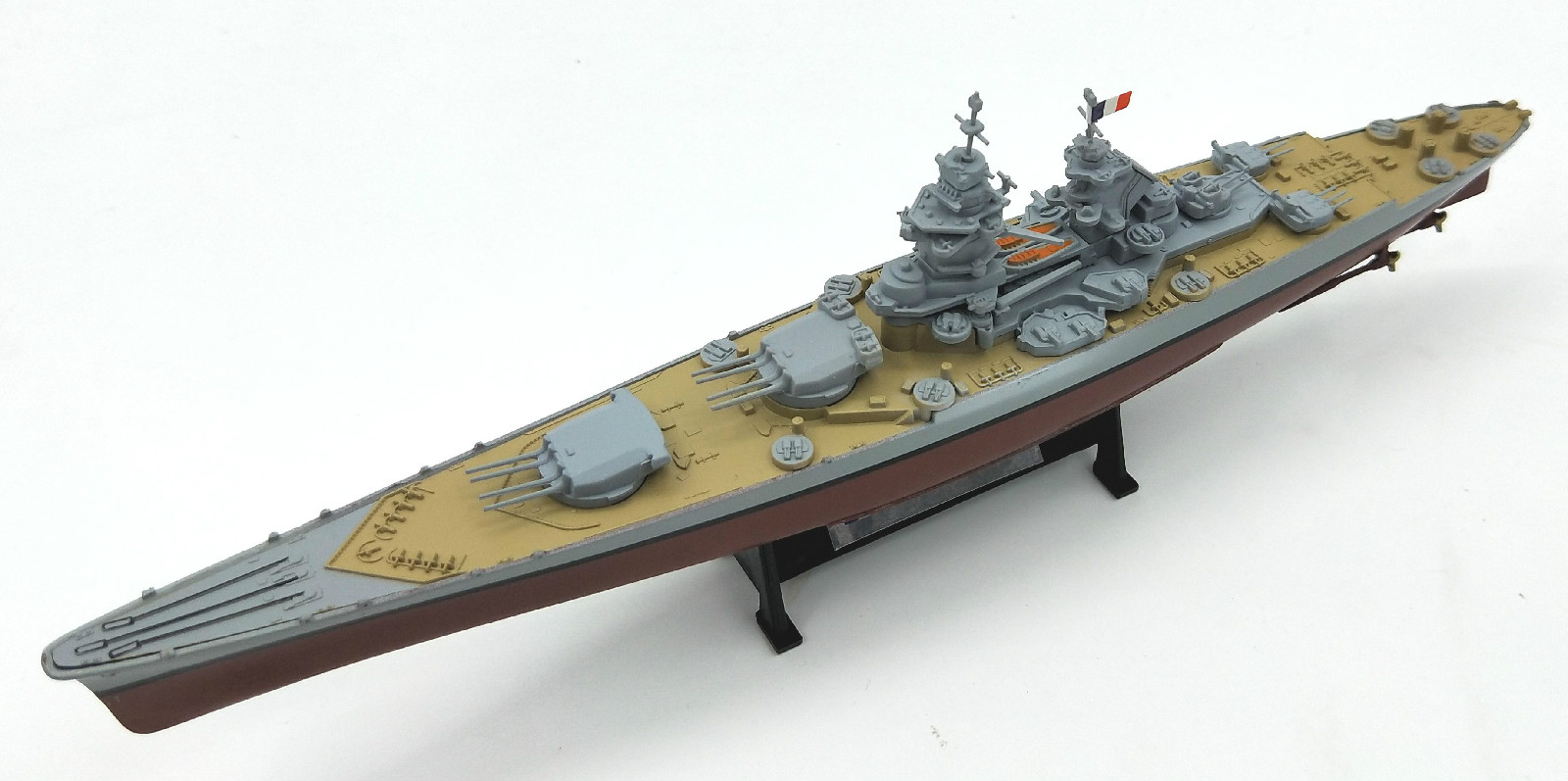 軍艦模型1:1000二戰巡洋戰列艦胡德密蘇里武藏衣阿華仿真靜態成品送人