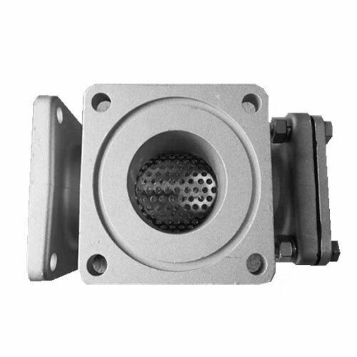 定制适用洒水车配件滤网三通球阀油罐车配件铝合金dn50dn65三通滤网