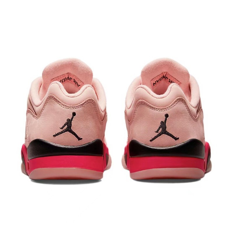 nike耐克 air jordan 5 low aj5北极粉火烈鸟男女篮球鞋 da8016-806