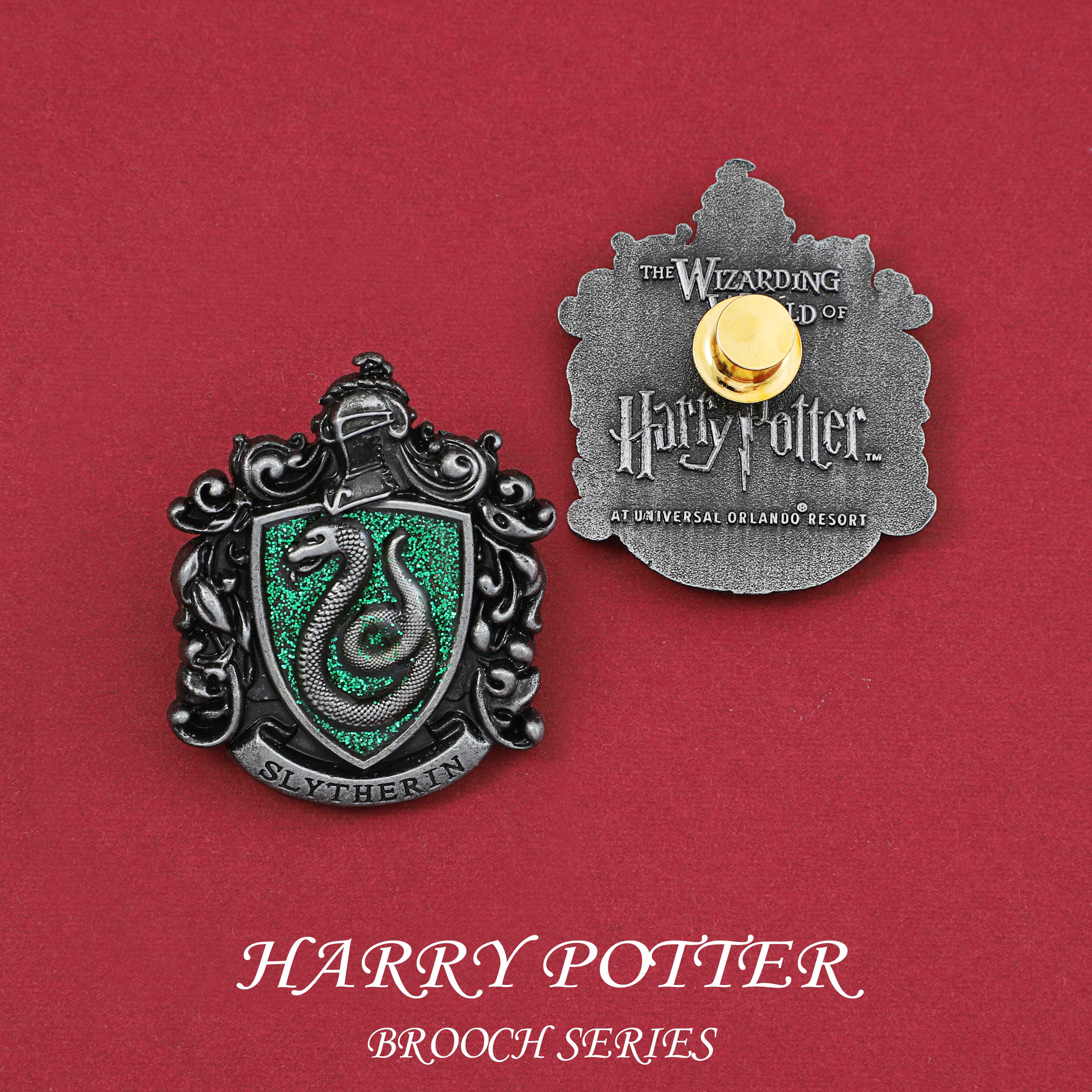 七夕情人节礼物哈利波特周边霍格沃茨格兰芬多斯莱特林胸针学院徽章