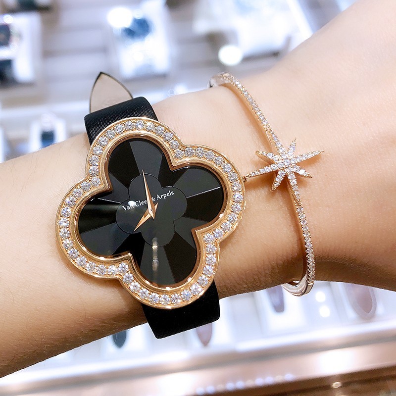 apmmonaco六芒星手镯女新款黑流星开口手环情人节礼物送女友明星同款