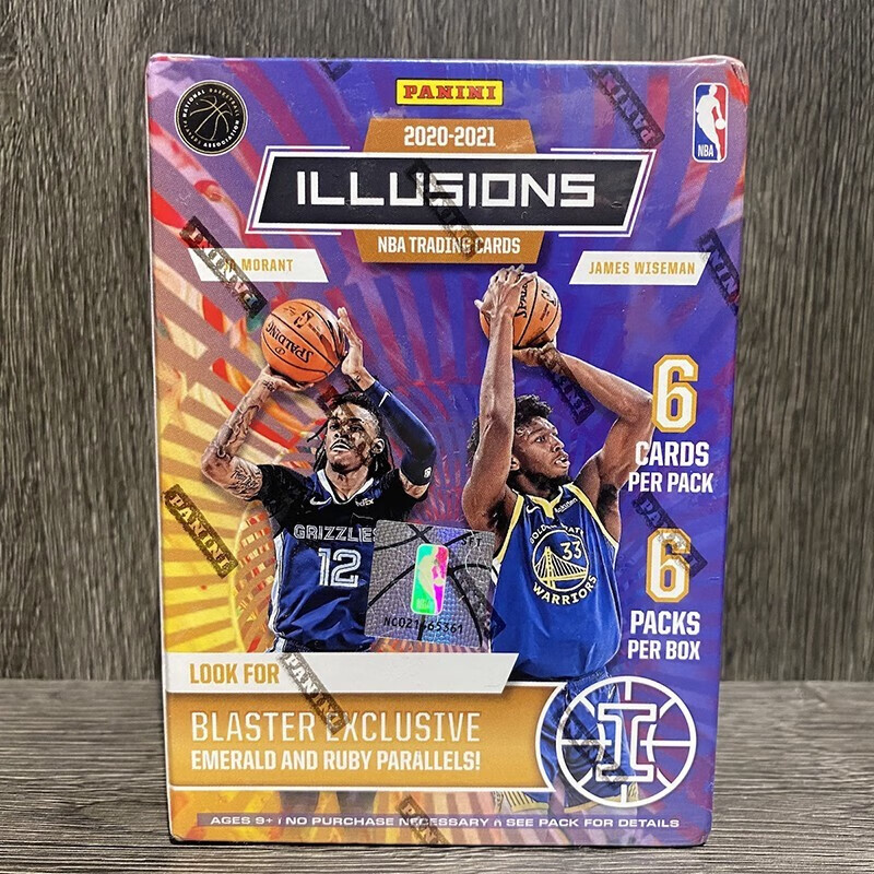 篮球nba球星卡盒2021panini帕尼尼prizm球票hoops油画optic盲盒周边