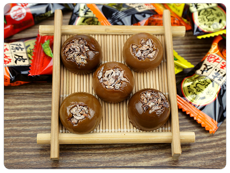 徐福记话梅糖500g散装焦香陈皮黑糖混合口味酸甜婚庆喜糖果零食品黑糖