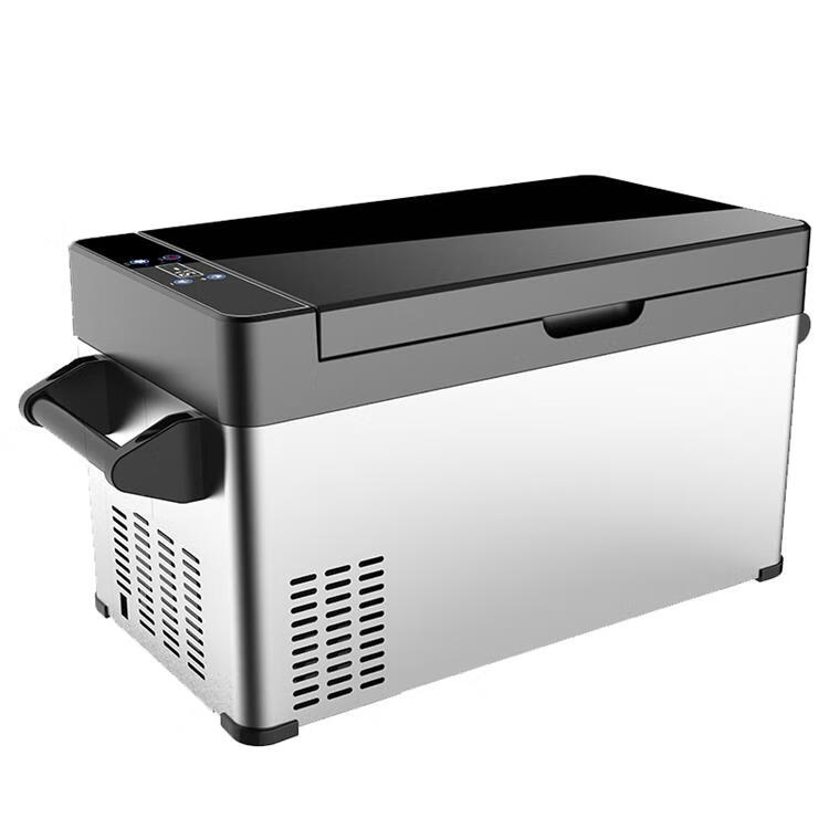 骑炫q18车载冰箱车家两用宿舍办公室迷你小冰箱压缩机制冷冷冻冷藏可