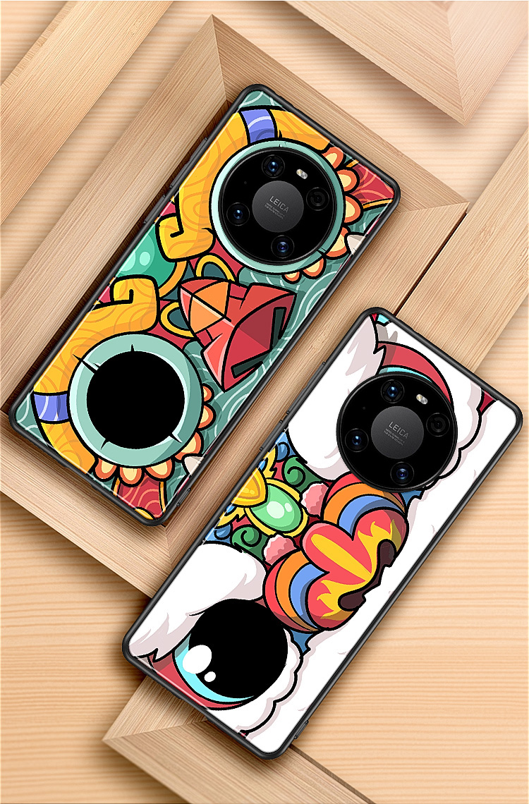 国潮 适用华为mate40手机壳mate40pro中国风5g个性创意por可爱女卡通