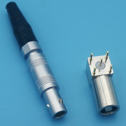 c51针插头ffa00超声波探头线接头公头测厚仪探伤仪连接器接插件ffa00s