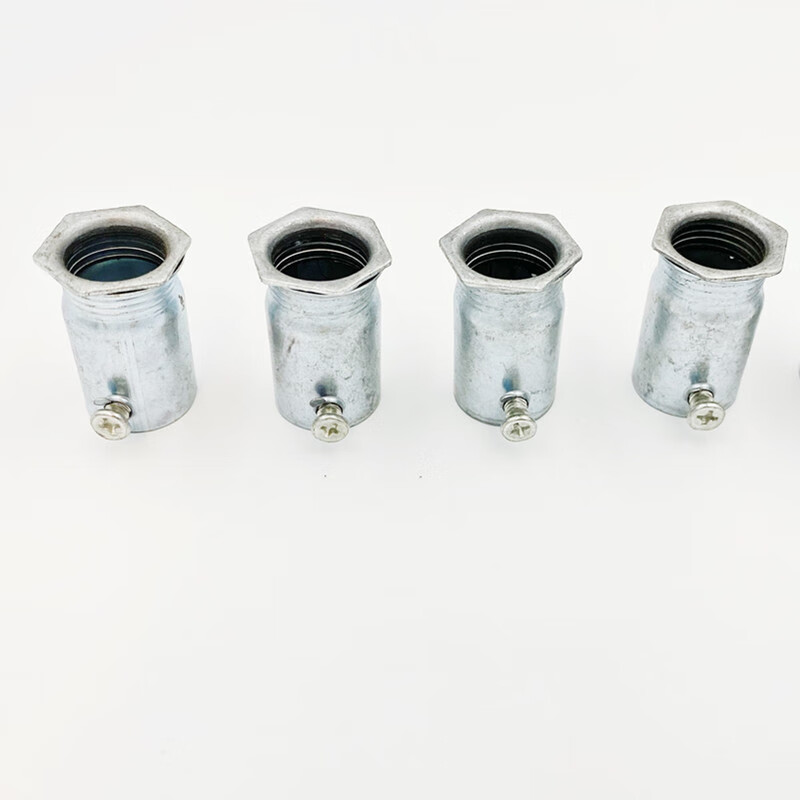 kbg管锁母jdg杯梳20盒接内丝25镀锌钢管螺接头32锁扣压式押合接16