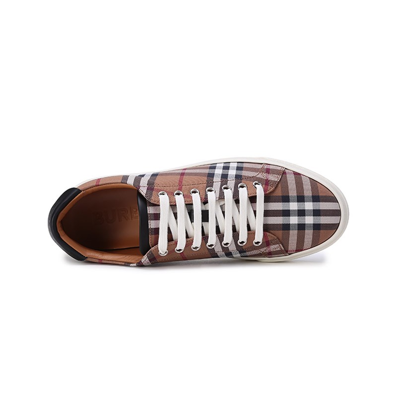 男鞋 博柏利/巴宝莉 burberry 男款织物系带休闲运动鞋板鞋 80481561