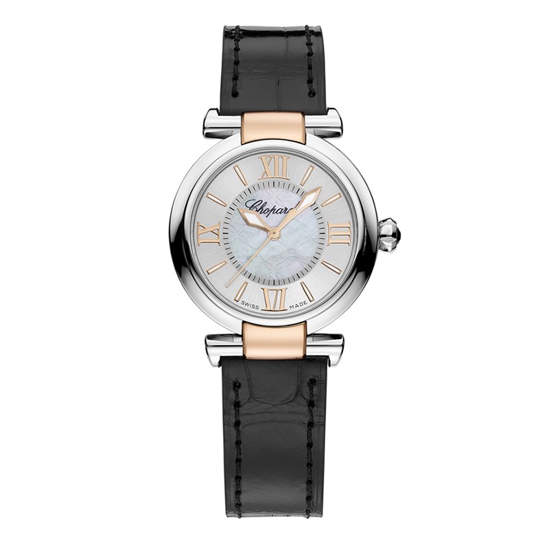情人节礼物chopard萧邦手表imperiale系列自动机械机芯女表29mm棕带母