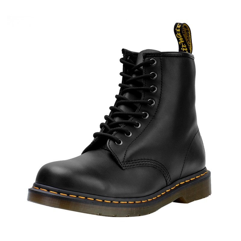 drmartens马汀博士男女款马丁靴头层牛皮软皮8孔防滑英伦风