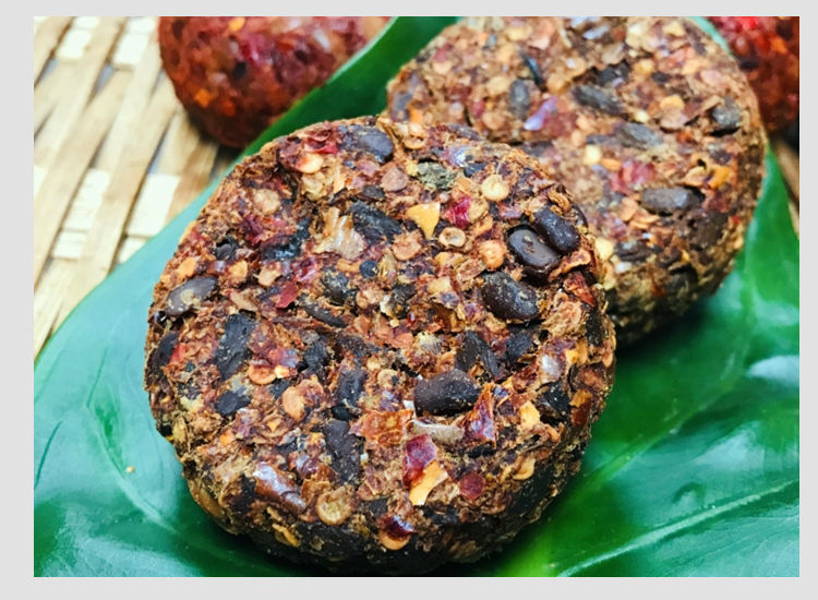 正宗四川泸州农家手工干豆豉团风味豆豉粑5个干豆鼓鱼调料5个干豆豉团