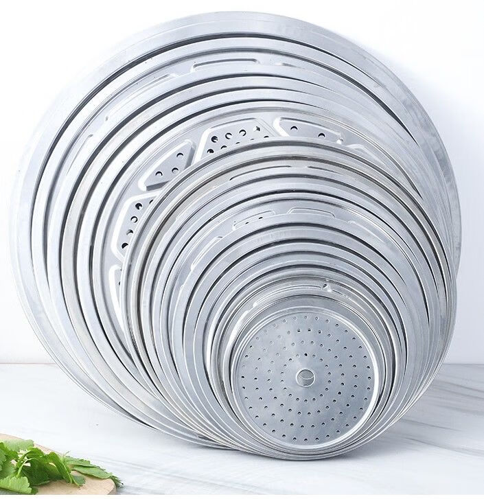 蒸片不锈钢肠粉蒸盘蒸笼蒸屉蒸锅笼屉蒸馒头篦子蒸格小笼包蒸架子 26