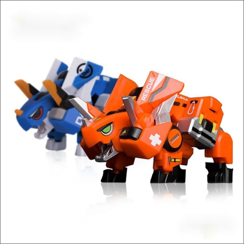 猛兽匣限定 企鹅猩猩恐龙河马犀牛鹦鹉龙虾鳄鱼螃蟹鲨鱼虎道熊猫 犀牛