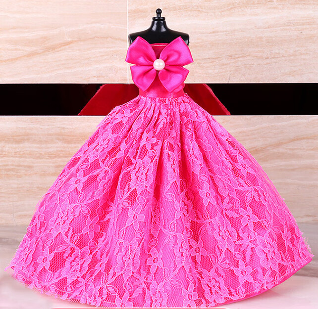 弗玛利换装衣服30厘米芭比娃娃古风古装裙子公主礼服女孩过家家玩具