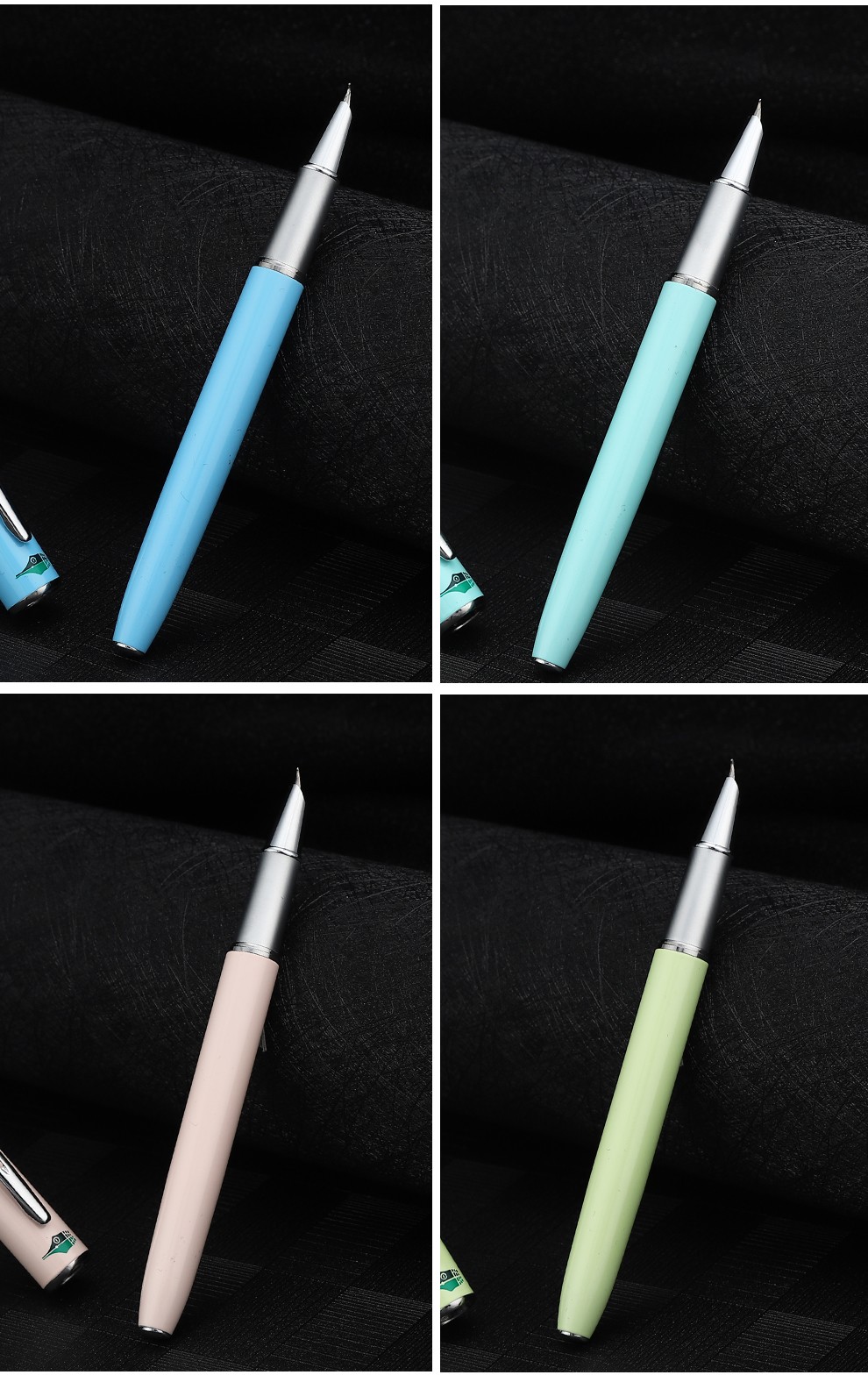 扬子鳄1507金属包尖钢笔墨水笔包尖小弯尖美工笔商务办公学生礼品