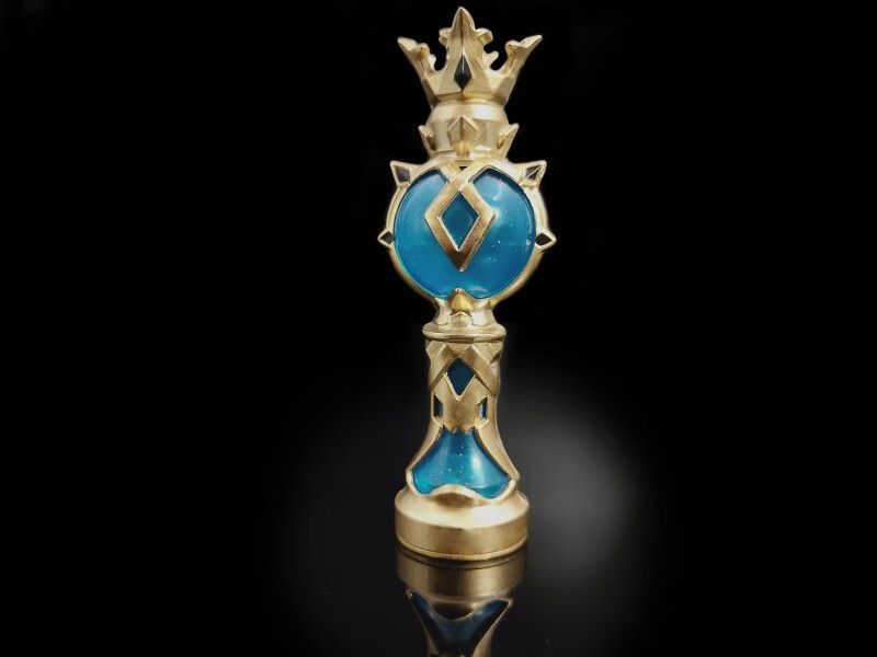 原神周边巴巴托斯风神之心温迪带灯闪光发光神之心摆件传送塔