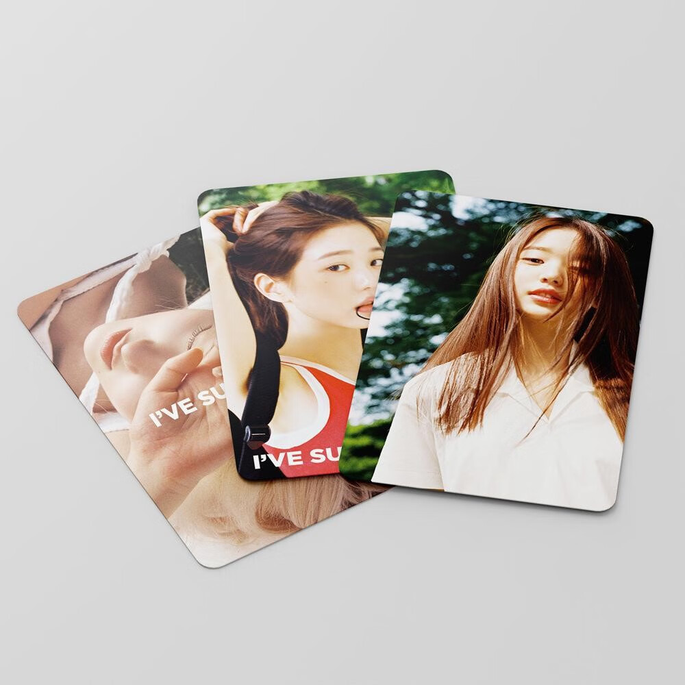 张元英周边小卡55张ive专辑love dive小卡张元英安宥真liz小卡lomo卡